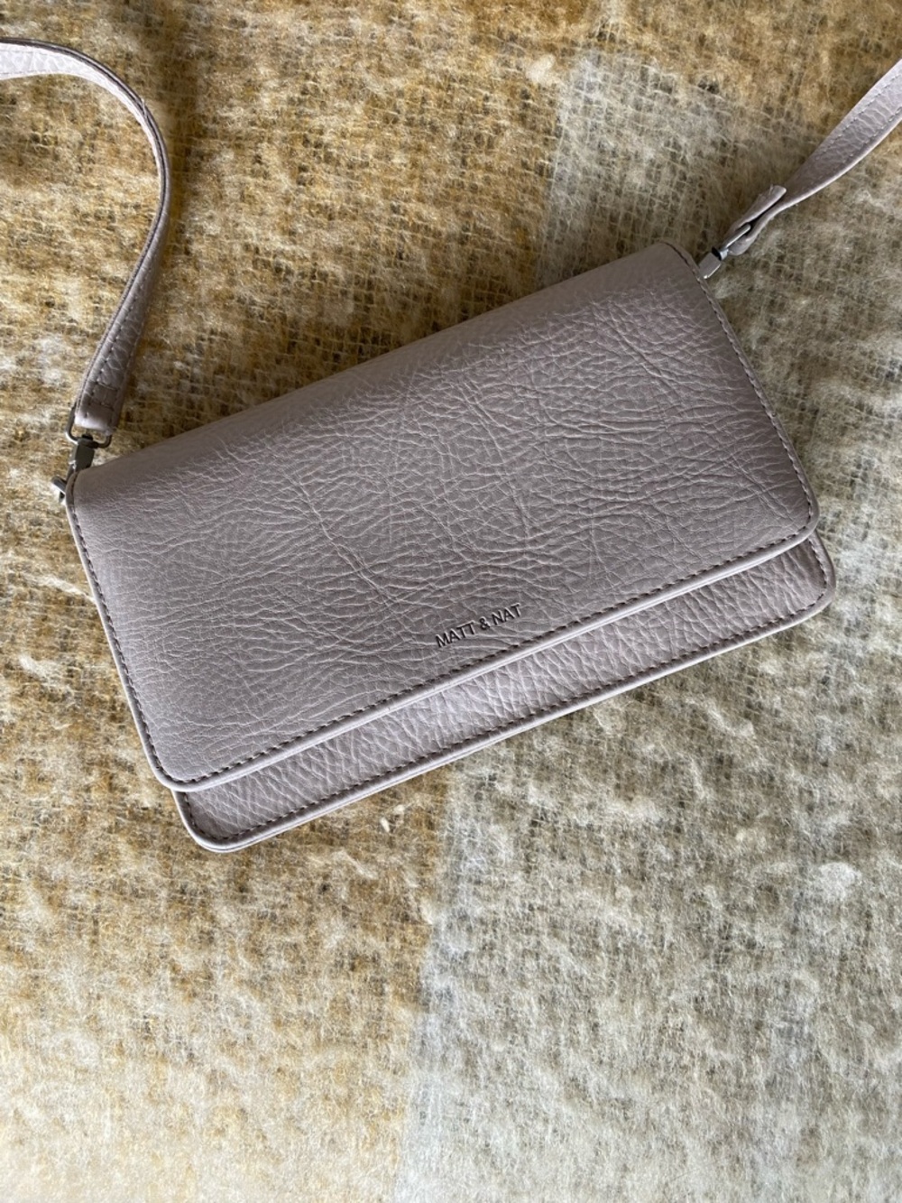 Matt & Nat Blush Taupe Crossbody Bag - Picture 3 of 7